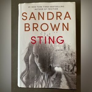 Sting by Sandra Brown hardcover book
